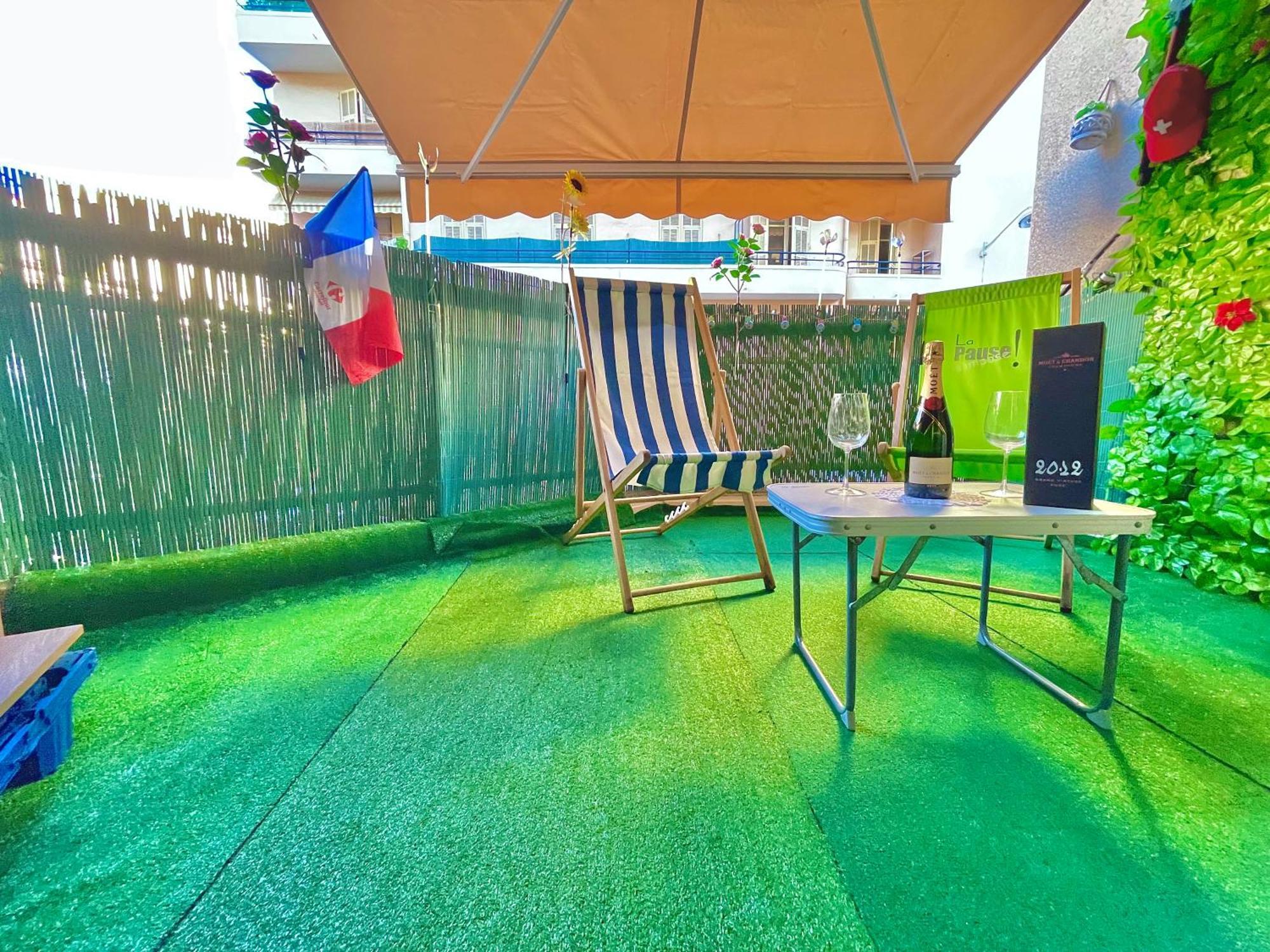 Appartamento Confortable A Centre Cote Bel Terrasse Paddle Nizza